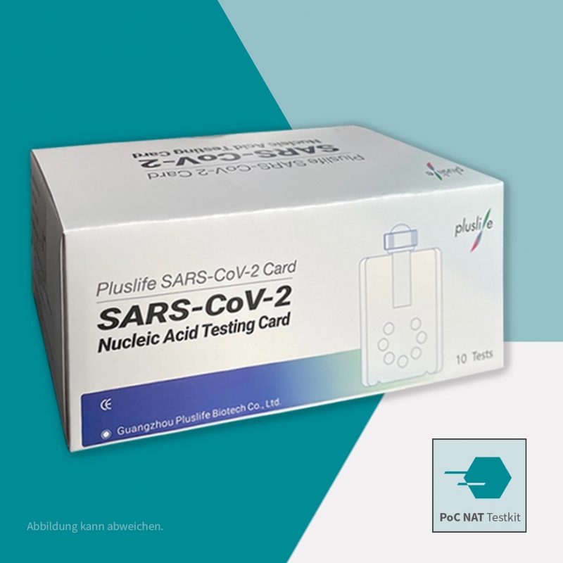 SARS-CoV-2 Nucleic Acid Testing Card für Mini Dock PoC NAT Testgerät